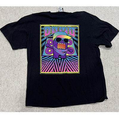 欧米热いDomo kun tシャツジャンクロックシーンemo热いテーマネットワークy2kスカルプリントtシャツ|undefined