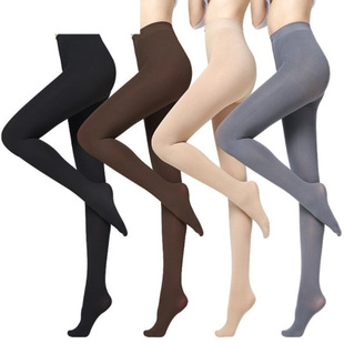 Spring and autumn 100d velvet pantyhose high elastic plus size candy female foot leggings stockings factory wholesale