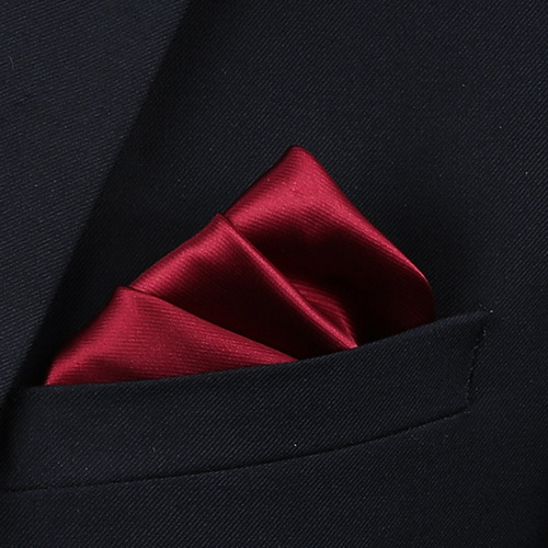 Men's suit pocket square square scarf formal business business handkerchief knot wedding suit breast scarf silk scarf accessories