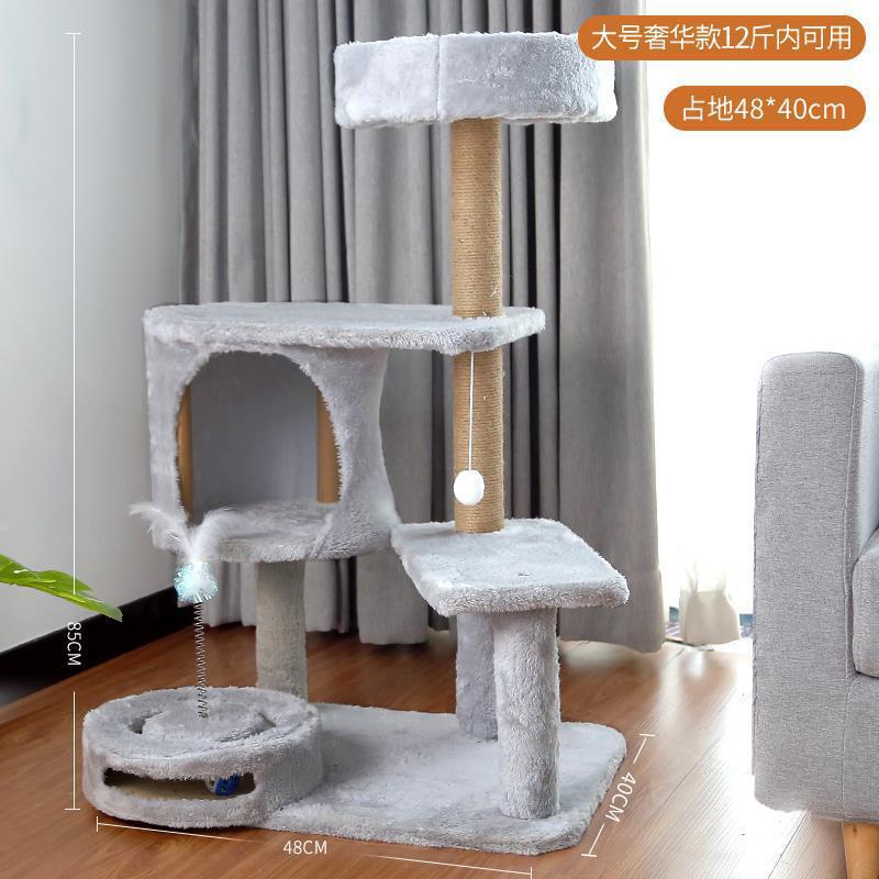 Cat climbing frame cat tree grabbing board cat toy casa de mascotas