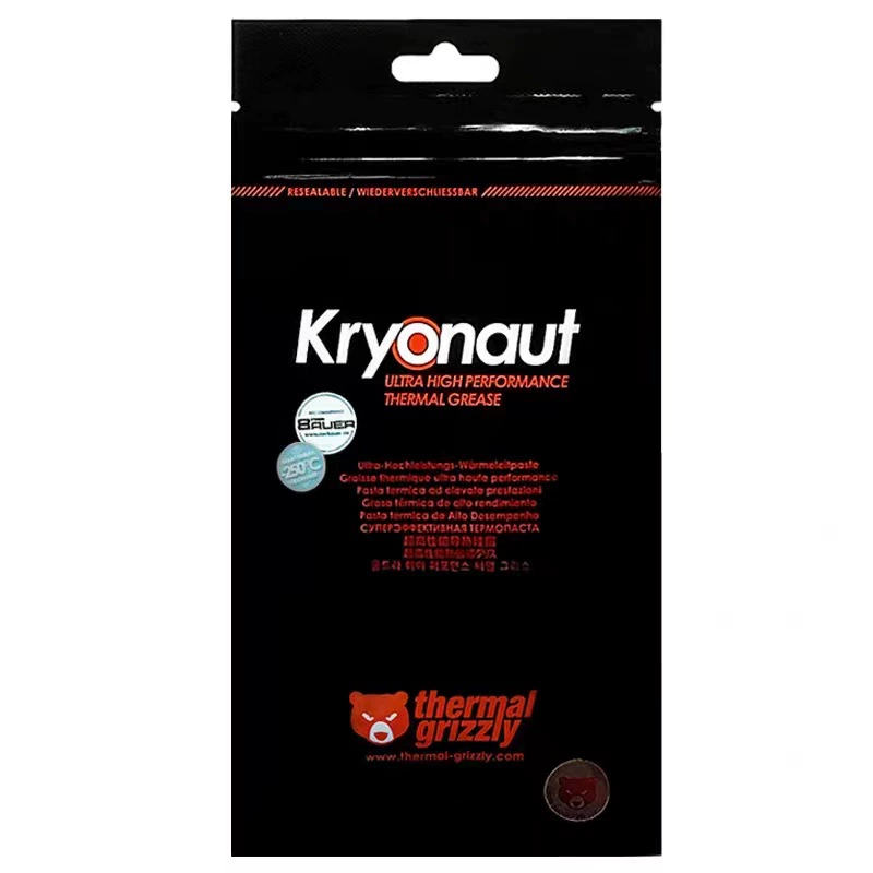 Storm Bear силиконовый капельный крем термальный Grizzly Kryonaut охлаждение CPU для настольного ПК/ноутбука