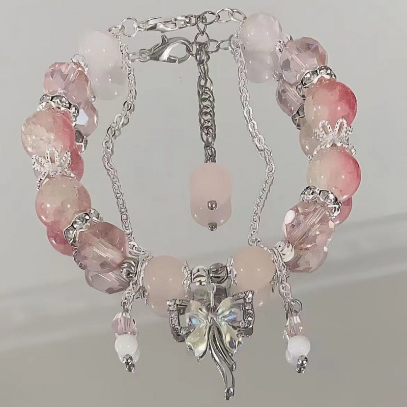 S201-pulsera rama Wei rosa#tamaño 463