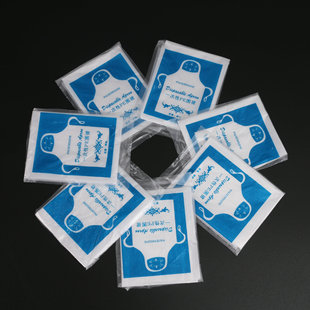 Factory wholesale disposable apron PE waterproof oil-Proof Kitchen restaurant plastic independent packaging lengthened thickened version
