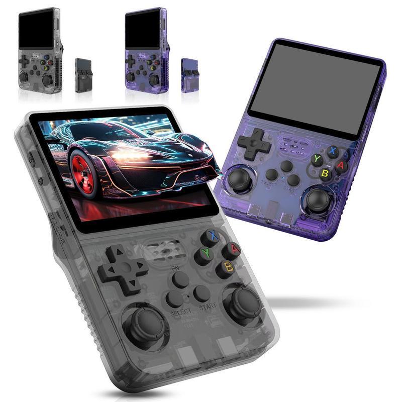 R36S Portable Retro Handheld Game Console with HD Color Screen, Built-in FC Simulator and MP34 Player