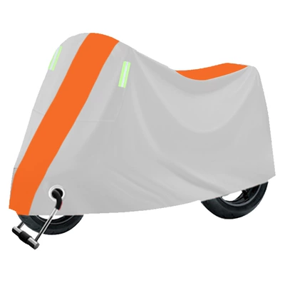 Car clothing — covers - m20090100cm-medium-orange-and-two-silver-pieces
