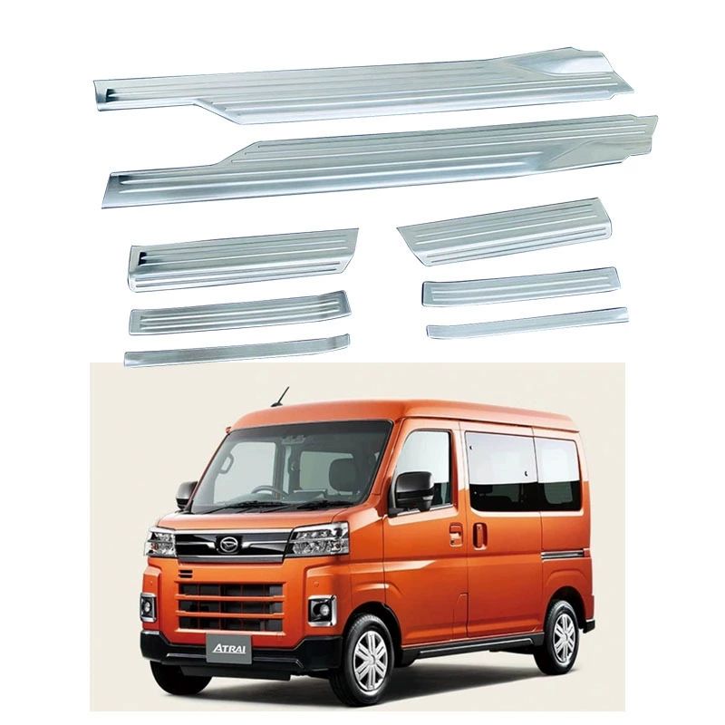 Подходит для 22 Daihatsu ATRAI внешняя пороговая планка приветствие педаль пороговая планка из нержавеющей стали Декоративная яркая полоса патч