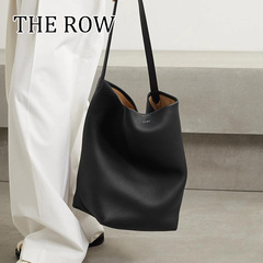 TheRow バケットバッグ本革大容量大型トートバッグヨーロッパとアメリカのファッションショルダーカジュアル通勤バッグ女性