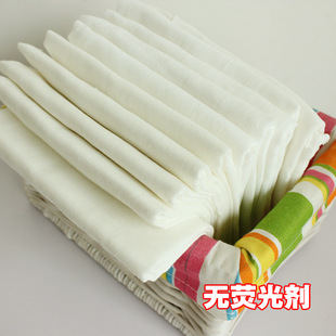 High density infant cotton gauze diapers newborn non-fluorescent cotton breathable baby diapers factory direct sales