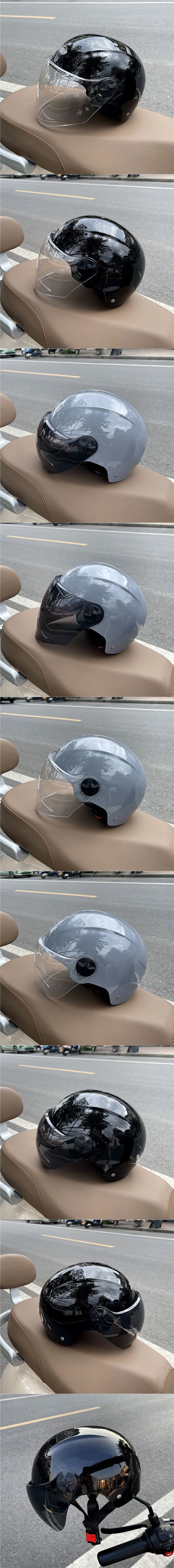 3C Certified Electric Motorcycle Helmet Lightweight Scooter