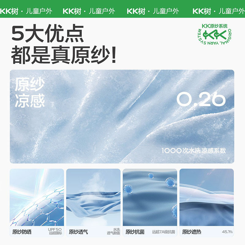 KK árbol ropa de protección solar para niños niños niñas ropa de protección solar de verano bebé hilo original anti-UV abrigo delgado junto al mar