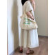 2025 New Beige Cotton Linen Shirt dress Women's Summer Japanese Artistic Style Dress