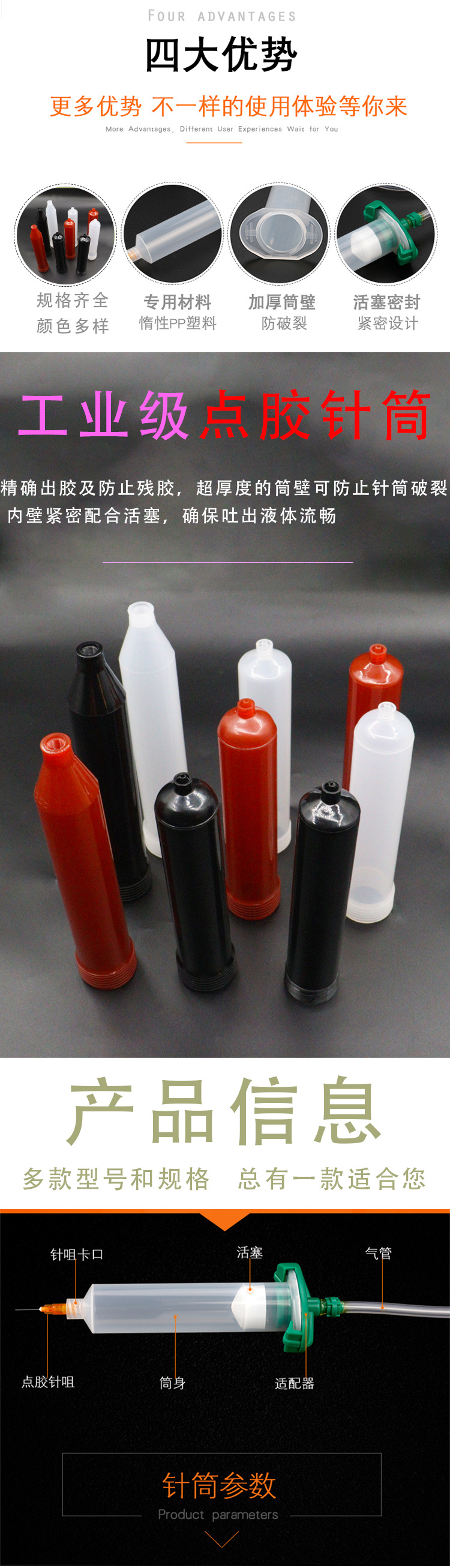 200cc dispensing syringe/American 200cc dispensing syringe/large capacity dispensing syringe/syringe