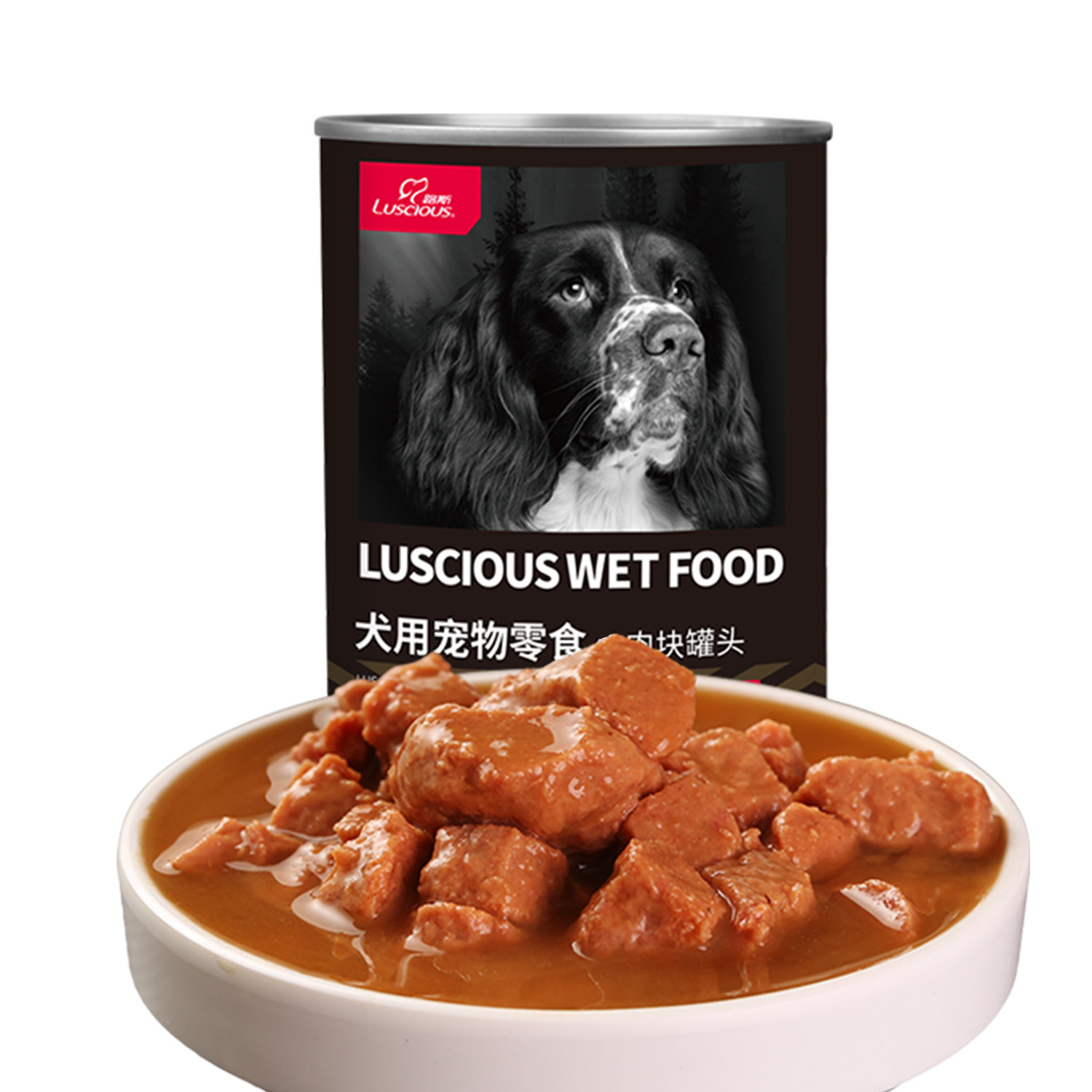 375g enlatado de carne de puré para perros, alimento húmedo para perros al por mayor, arroz para perros, grasa para perros, enlatado para perros.