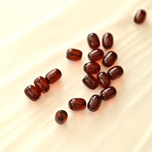 天然血珀枣珠单珠散珠血琥珀枣珠配珠桶珠血珀饰品配件波罗的海