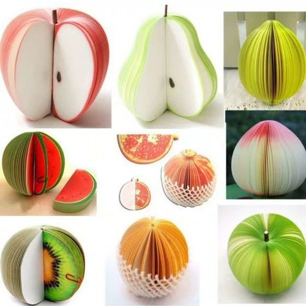 DIY fruit note paper 5 books