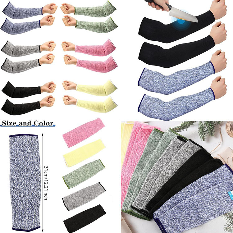 厂家直销五级防割护臂hppe防身耐磨玻璃搬运户外野营加长护臂