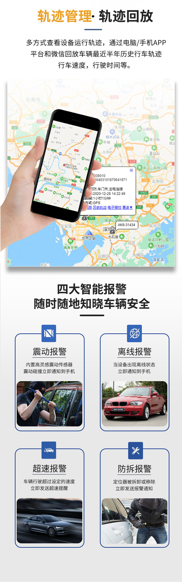 4g Obd Tracker Full Network Beidou Gps Dual-Mode Vehicle Positioning Terminal Intelligent Anti-Tamper Tracking Device