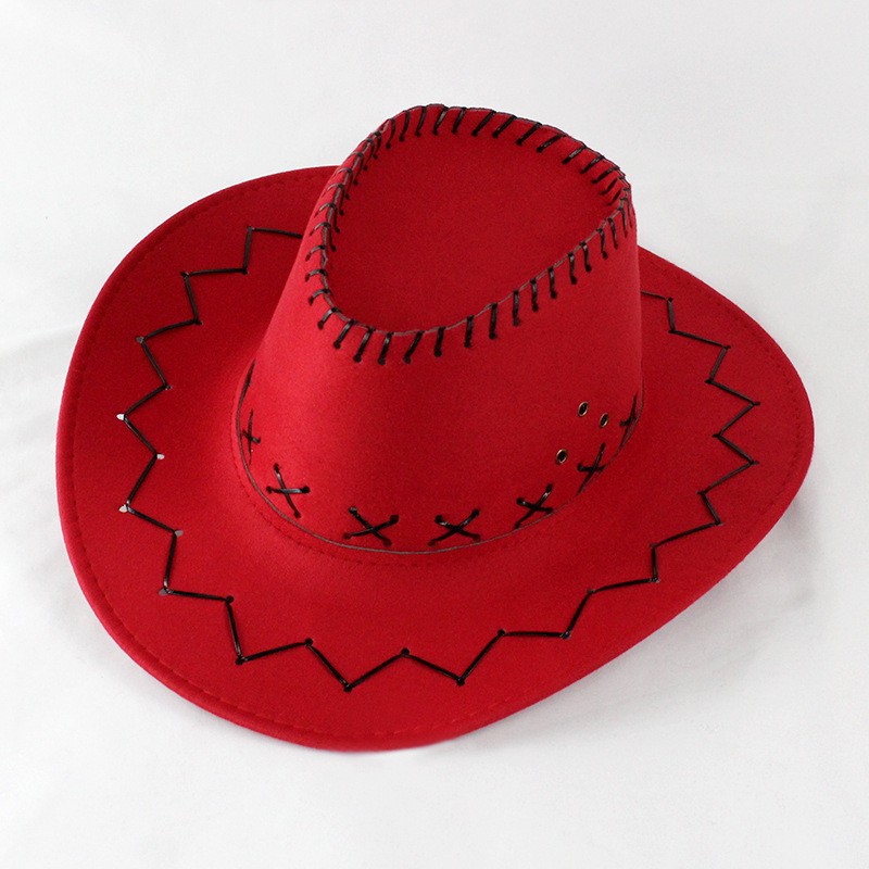 Western Cowboy Zomerhoed voor Dames, Bescherming, Europese en Amerikaanse Stijl, Retro, Breedgerande Strandhoed voor Trendy Meisjes_voghion.com