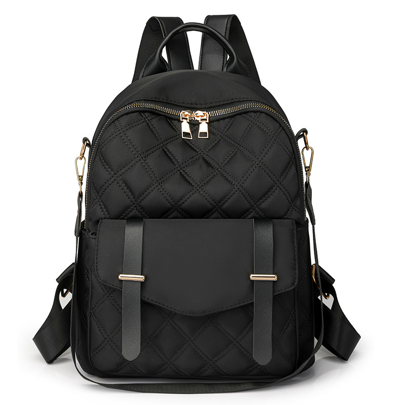 2024 nueva mochila de moda, bolso de mensajero femenino, mochila de cercanías, bolso de computadora, bolso de viaje de gran capacidad simple de ocio