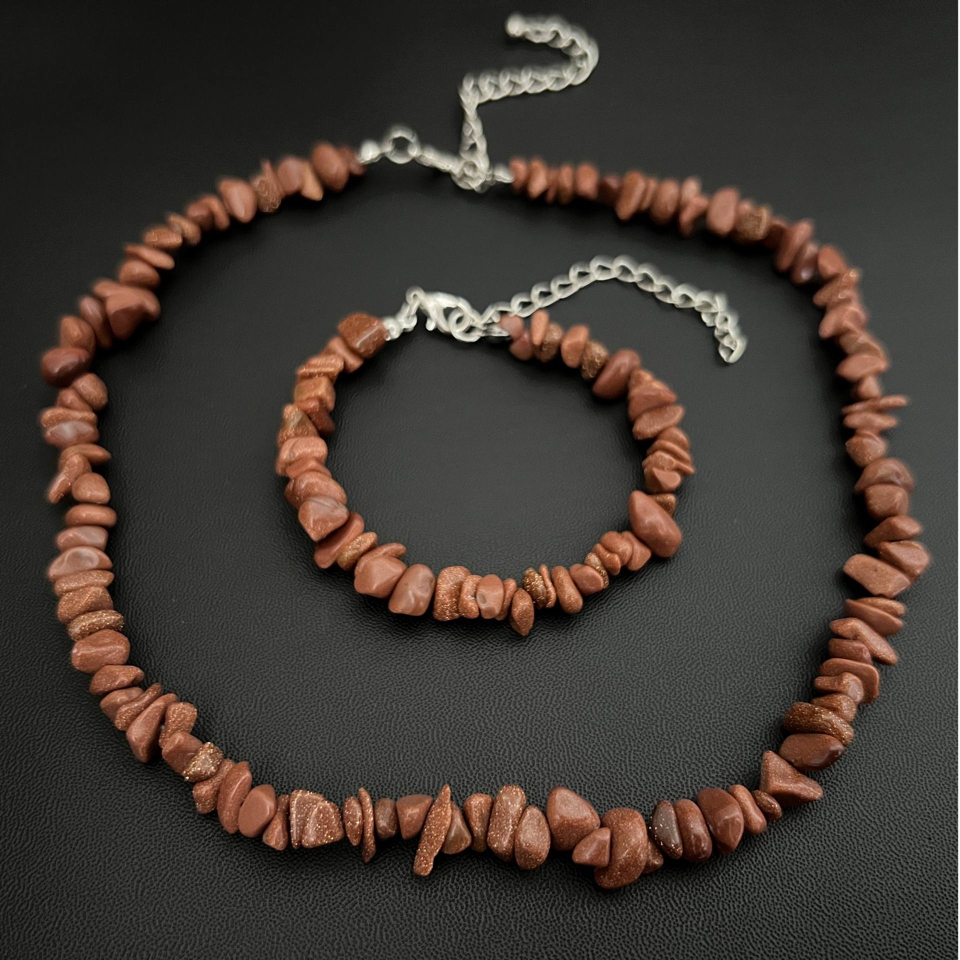 Fashion Irregular natural stone Handmade Bracelets Necklace 1 Piece