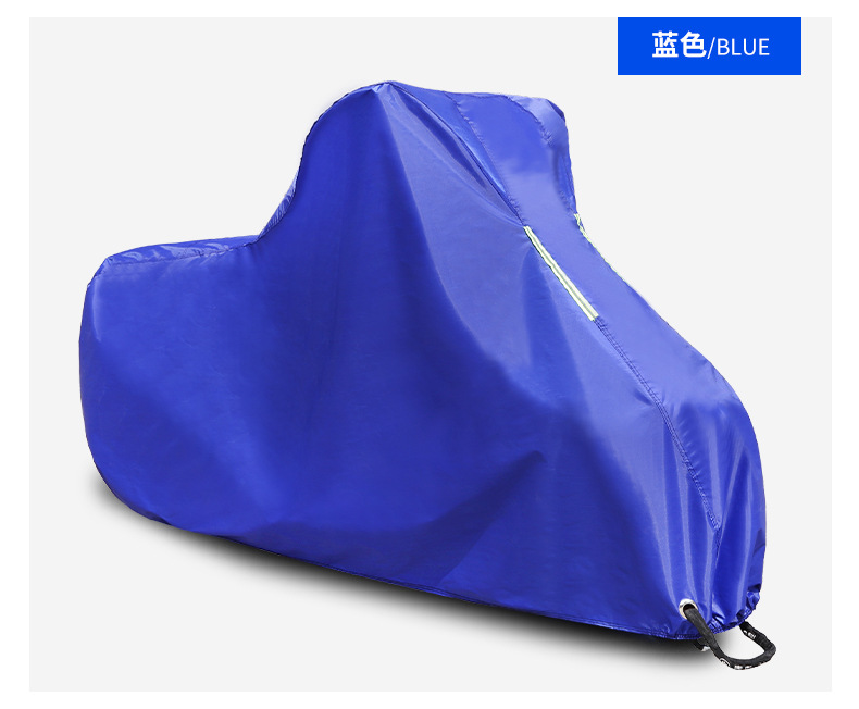 Motorcycle Cover, Rainproof, Sunproof, Dustproof, Sunshade, Motorcycle Thickeneded Oxford Cloth, Pedal Electric Vehicle Rainproof Cover