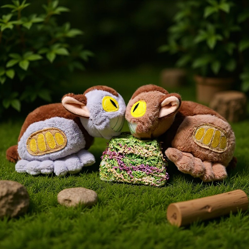 Lindo Peluche de Dibujos Animados de Totoro, Autobús Gato, Muñeca Infantil, Muñeca de Trapo, Regalo de Cumpleaños, Venta al por Mayor