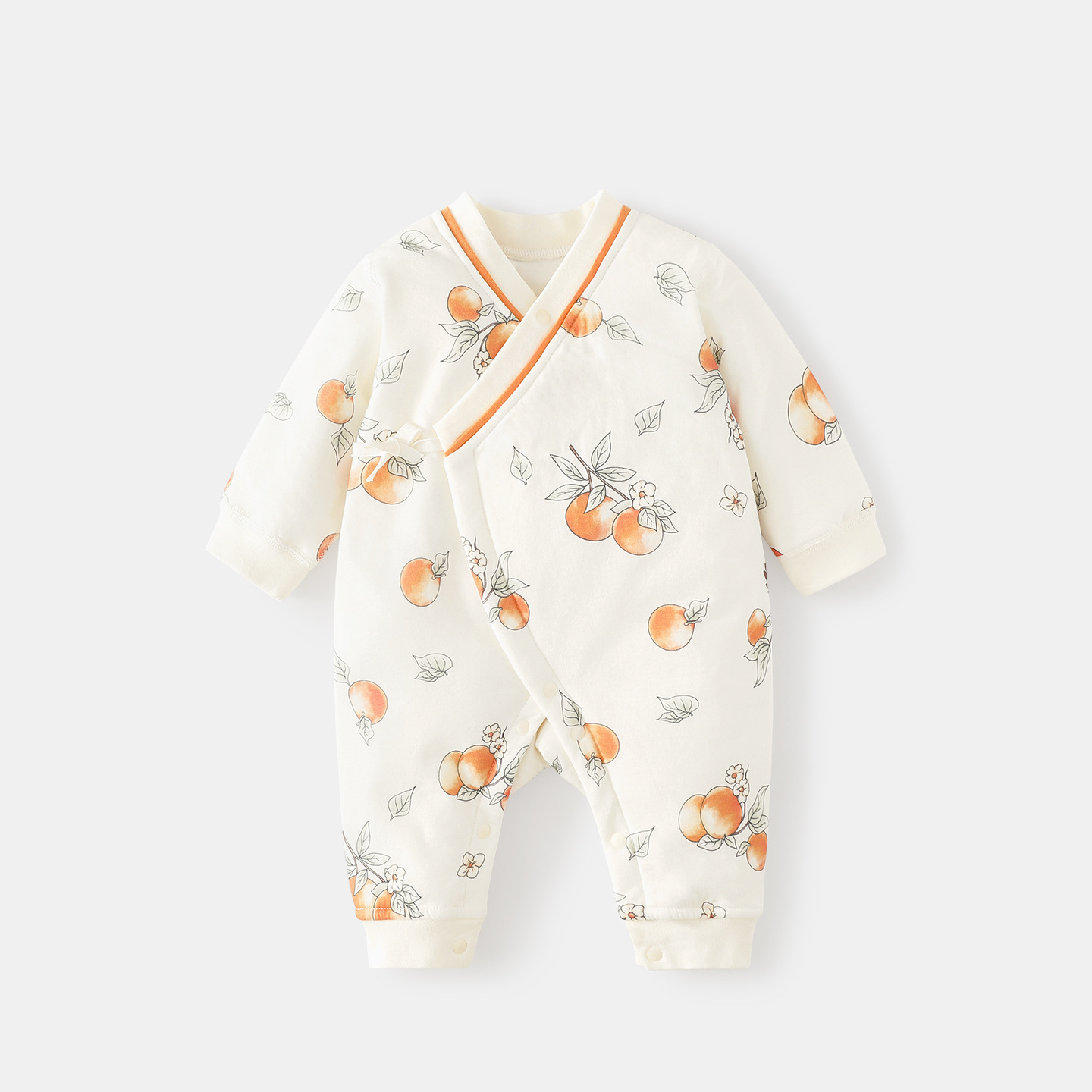 Primavera, otoño, invierno, ropa para bebés recién nacidos, monje de algodón caliente 0 otoño, ropa de marzo, jaqueta para bebés nacidos, camiseta image 12