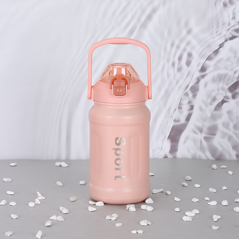 Taza termo de exportación de acero inoxidable 316, pareja de estudiantes masculinos y femeninos, hervidor de agua deportivo, hervidor de agua portátil de doble capa para exteriores, venta al por mayor