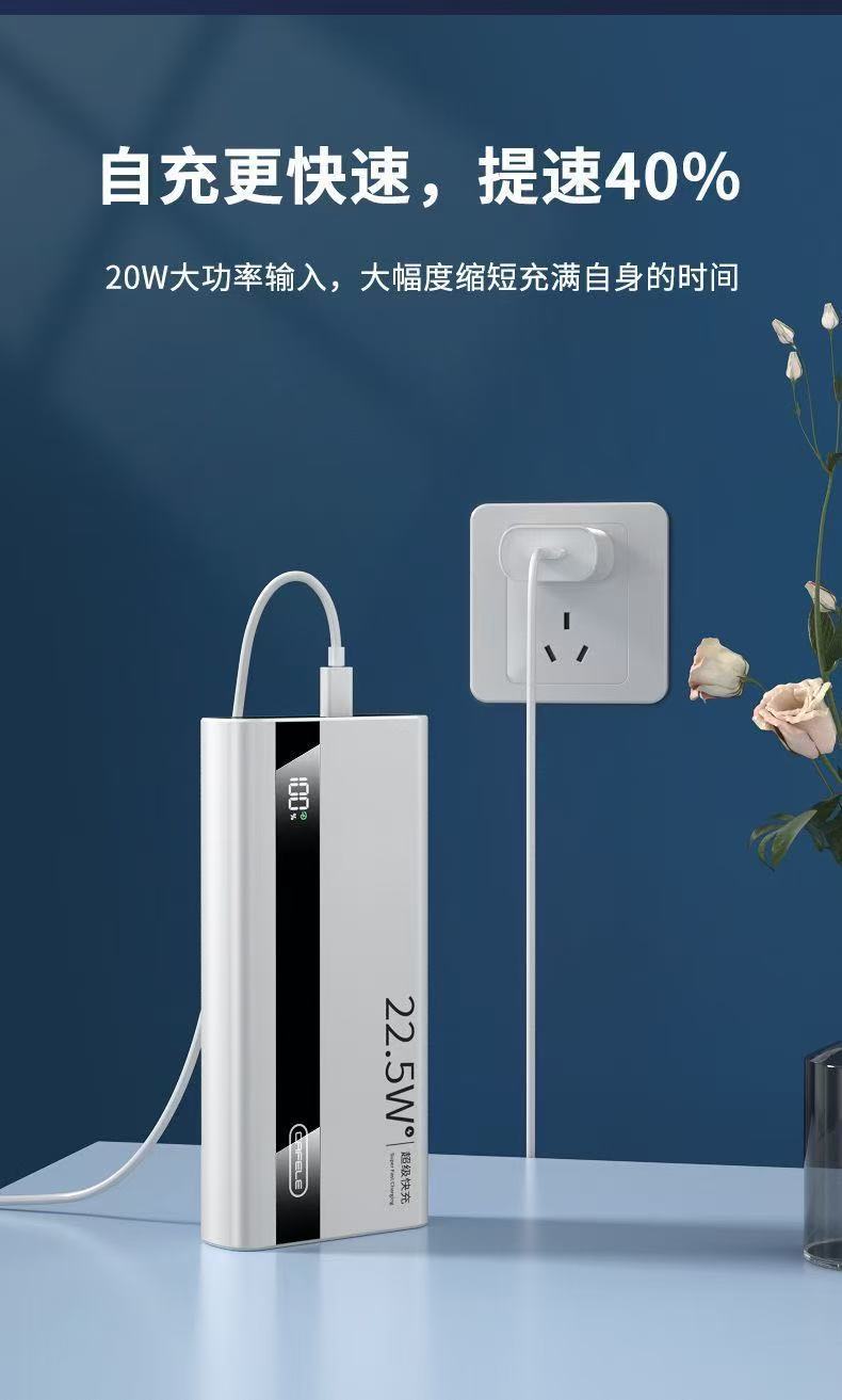 【Yeni Ulusal Standart 3C Sertifikası】Kafeile 20000mAh Yüksek Kapasiteli Hızlı Şarjlı Taşınabilir Şarj Cihazı