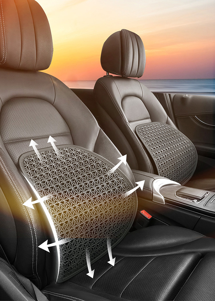 Summer Honeycomb Sedentary Gel Gel Car Waist Breathable Office Children's Cool Mat Waist Cushion Ice Cushion Pillow
