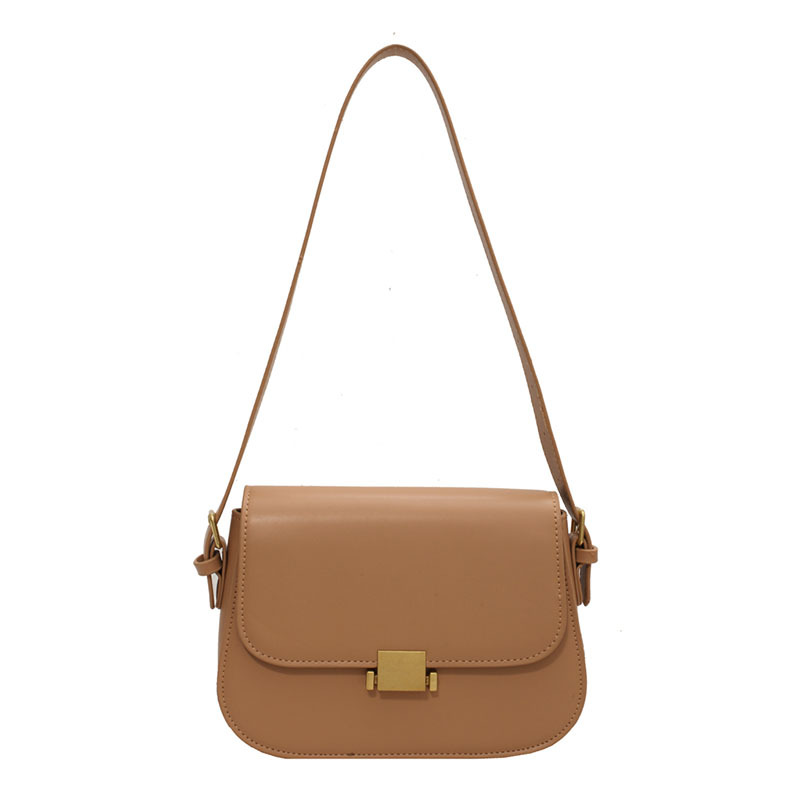 Bag pequeño para mujeres 2024 nuevo retro simple bolso de tofu axilar de textura superior nicho estilo extranjero bolso de hombro simple