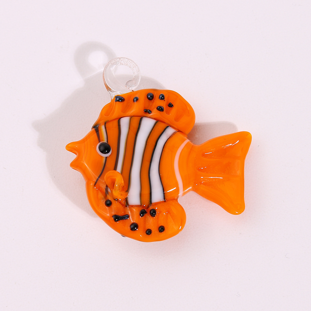 17g Weight Pendant Jewelry Making Type 35MM Jewelry Making Size DIY Jewelry Accessories Classification 1 Piece Quantity glass Material Fish Pattern All Seasons Season IG Style Style 1 Piece 35MM Glass Fish Pendant 11