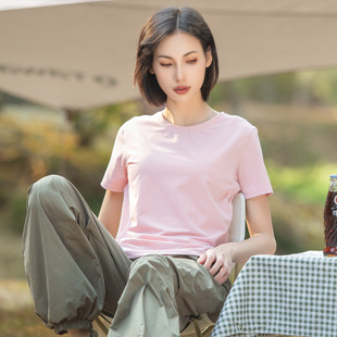 ♔ Summer Quick-Drying T-Shirt for Women, Thin Outdoor Sports and Leisure Nylon Quick-Drying Shirt for Men, Round Neck, Military Training, Running, Sweat-Wicking