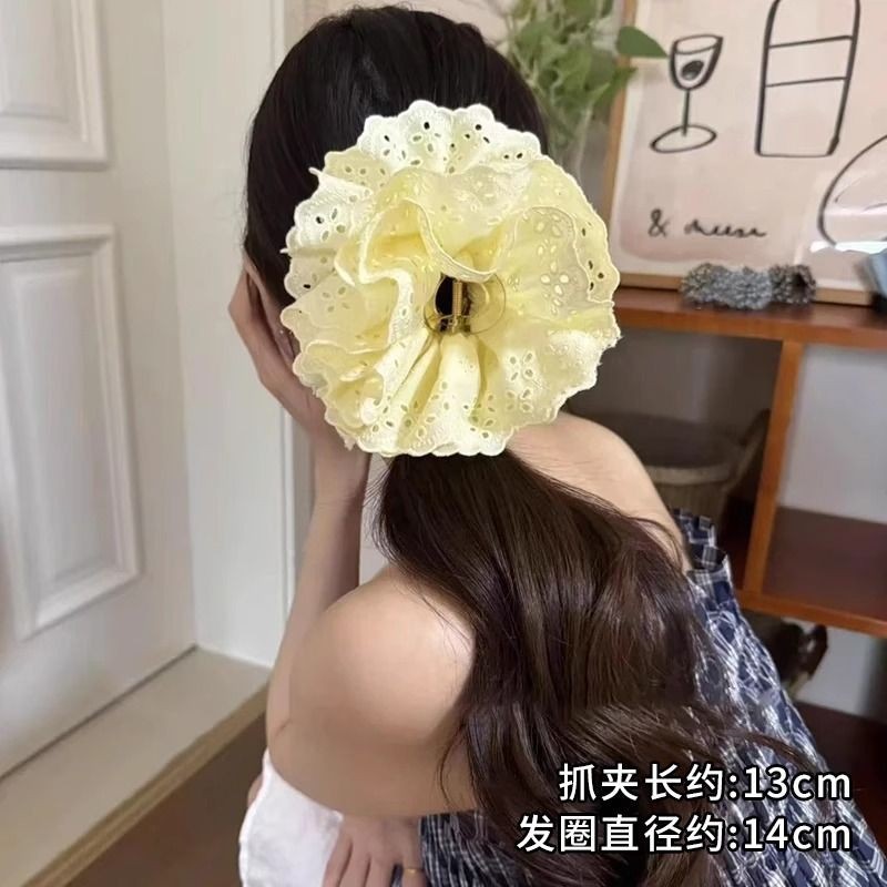 Pinzas para el cabello coreanas exquisitas y de alta gama para mujer, versátiles para peinados recogidos en la parte posterior de la cabeza, pinzas de tiburón, tamaño extragrande para cabello grueso, pinzas de garra, horquillas.