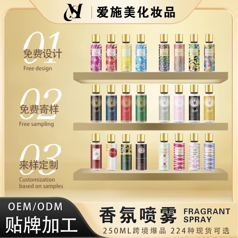 跨境爆款维密外贸男女中性香水perfume身体喷雾bodymist香氛250ML|undefined