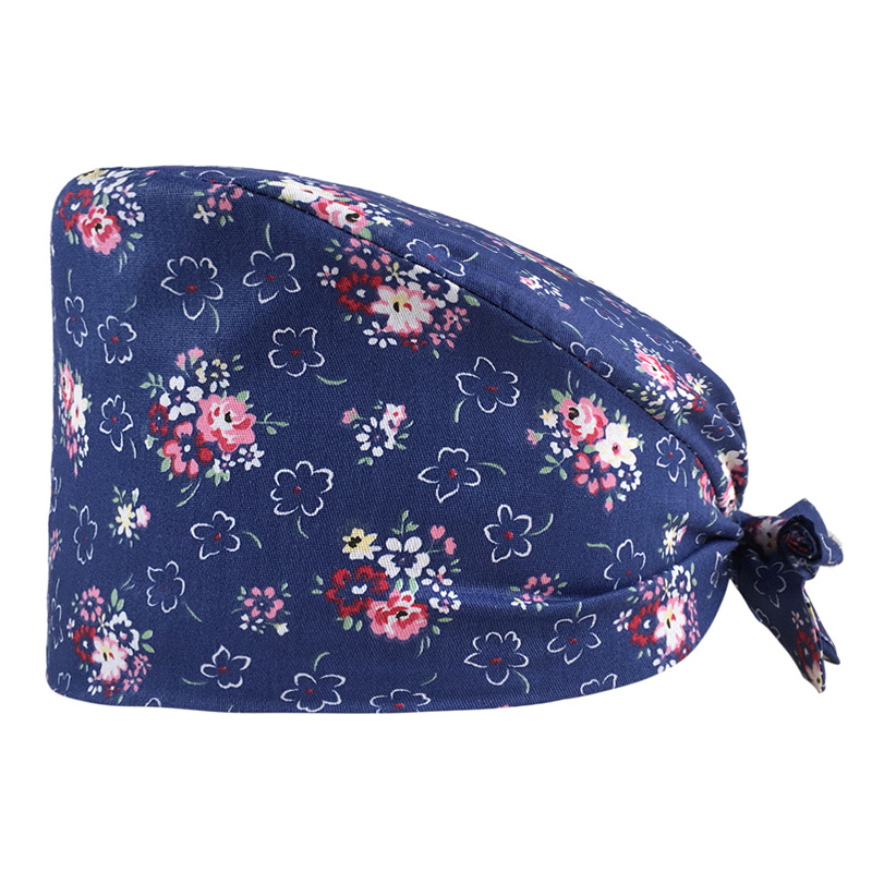 Nuevo Gorro de Enfermera para UCI con Lindos Estampados, Algodón Puro, Gorro de Cocina, Odontología, Belleza y Medicina, Unisex, en Existencia.