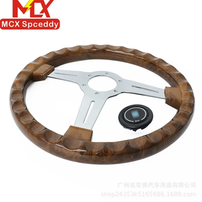 Retro Steering Wheel with Universal Hole – Steering wheel