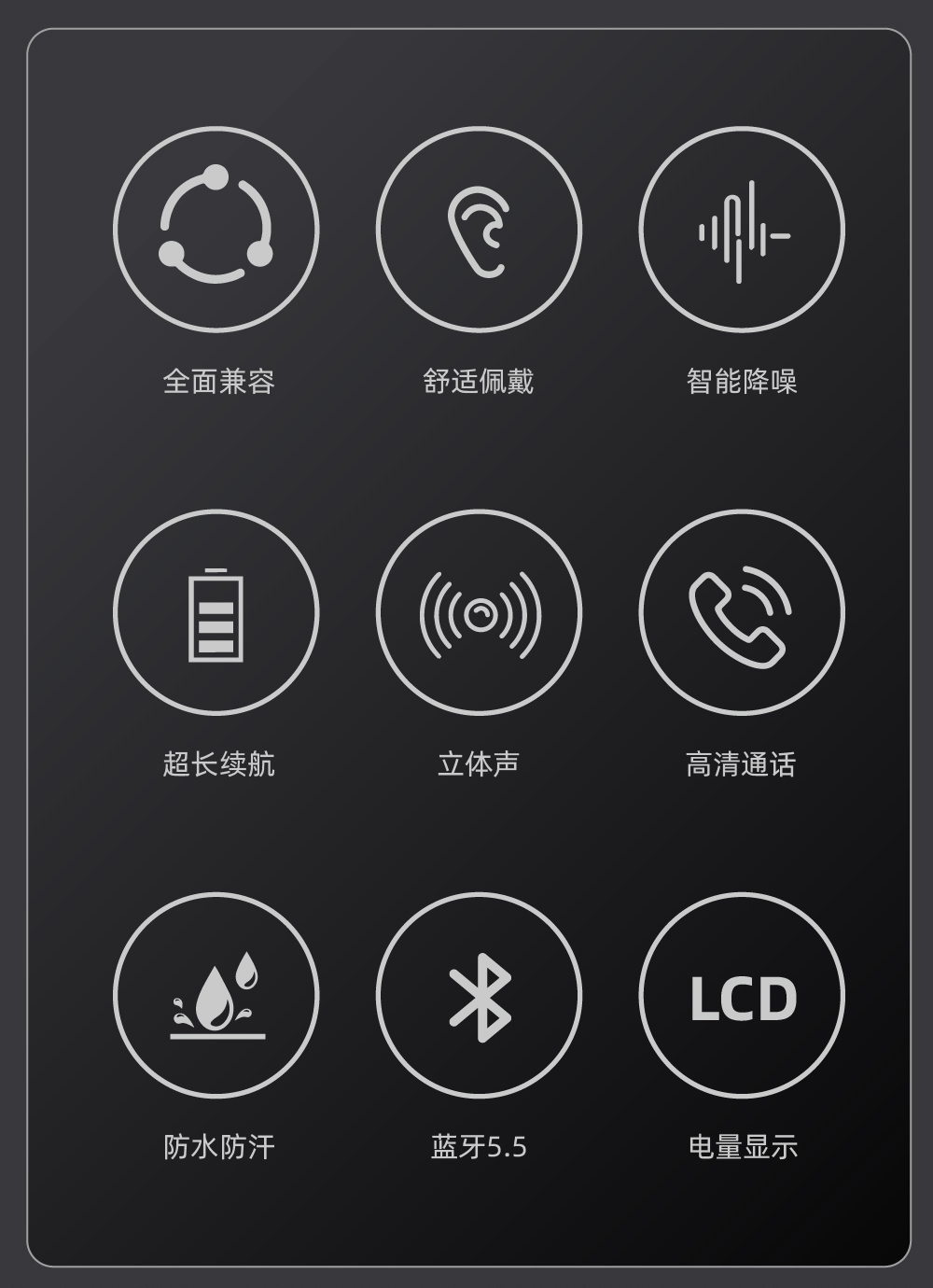 Grenzüberschreitender E-Commerce Bestseller Bluetooth-Kopfhörer mit austauschbarem Akku, Ohrbügel-Design, Business-Grade HD-Anrufe, kabellos, kompatibel mit Apple und Android