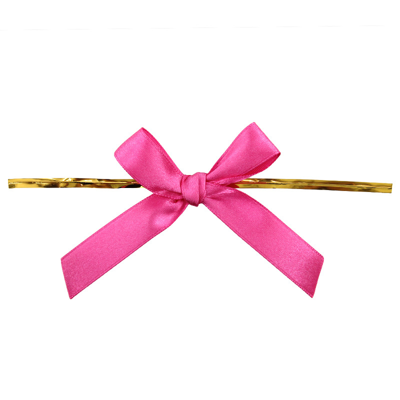 Al por mayor arco vino embalaje cinta decorativa cinta arco más oro seda caja de regalo Accesorios