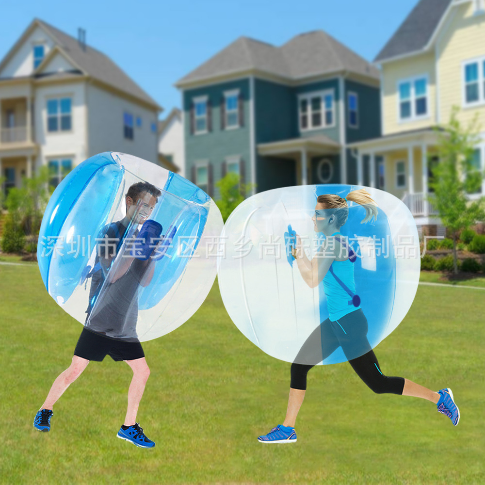 Bola de choque inflable Grass Earth Juegos divertidos Bola de choque al aire libre Bola de choque multijugador Bola de rodillo de nieve