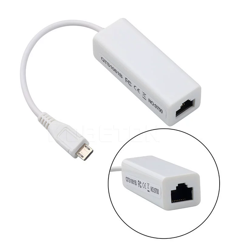 9700 Android-устройство планшет универсальная сетевая карта Micro USB интерфейс сетевой карты кабельная карта планшета