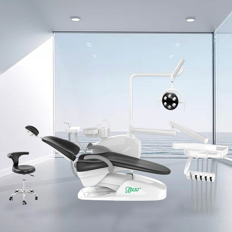 Lámpara de inducción LED dental, lámpara de operación oral dental, luz fría, luz cálida de dos colores, lámpara de silla de dientes de seis perlas, accesorios universales