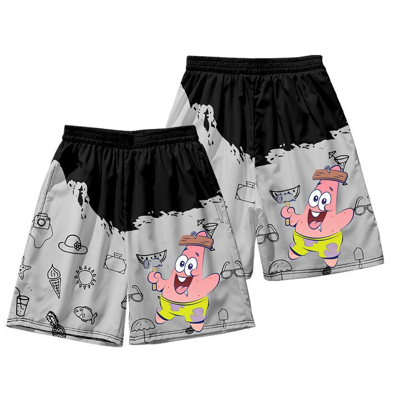 Летние пляжные быстровысыхающие sponge детские шорты для отдыха, 3D цифровая печать сервис