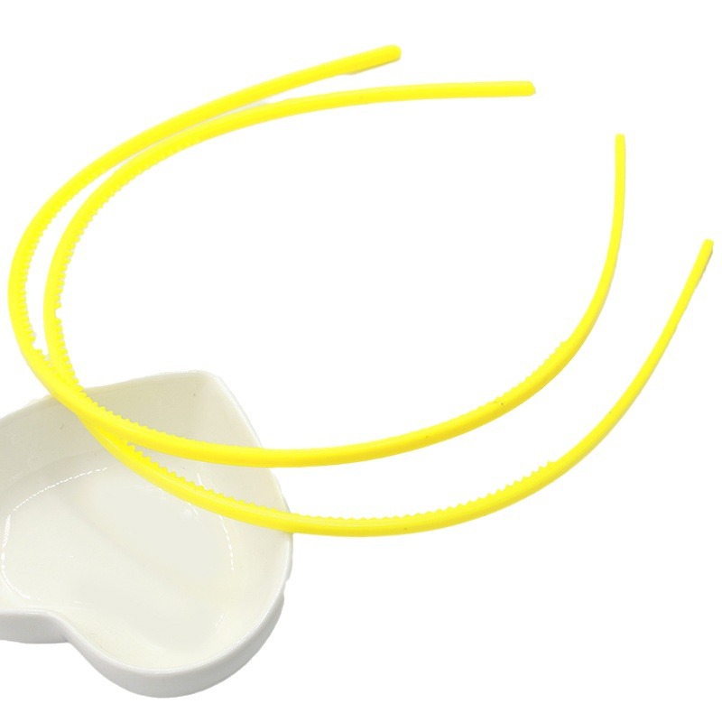 Diadema de los niños de color caramelo de estilo coreano diadema de plástico dulce diadema de acrílico multicolor horquilla dentada fabricante