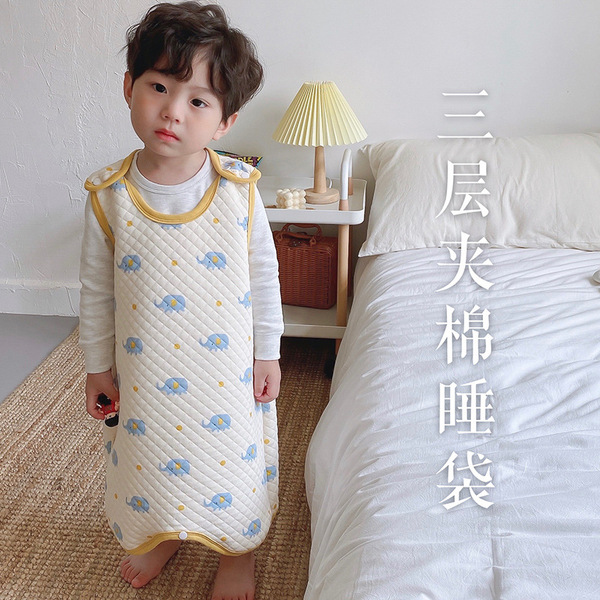 Demi-season children's quilted sleeping bag for men and women girl's