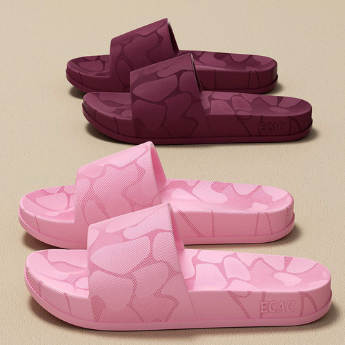 Eva slippers for women's new style for couples at home, thick sole, non-slip, exterior, bathroom, bath and cool slippers for men, durable wear