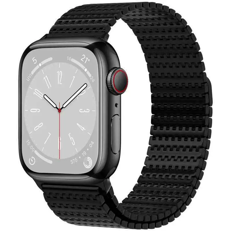Магнитная петля из нержавеющей стали для часов strap suitable for Apple watch iWatch10/9SE8765Ultra2 watch strap