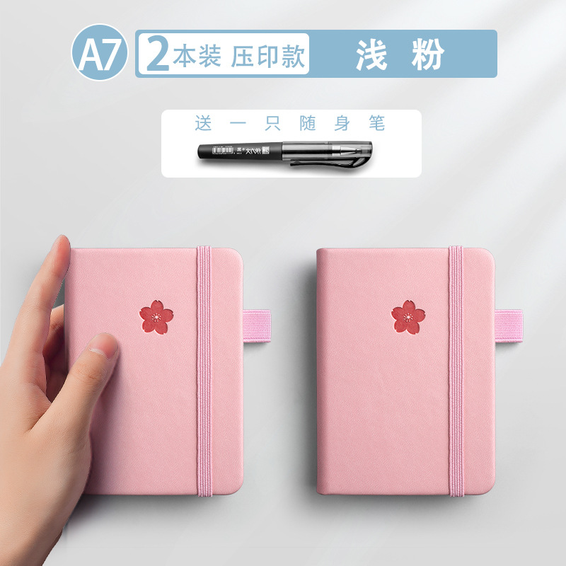 Cuaderno pequeño a7 cuaderno portátil de bolsillo pequeño pequeño pequeño pequeño mini cuaderno pequeño