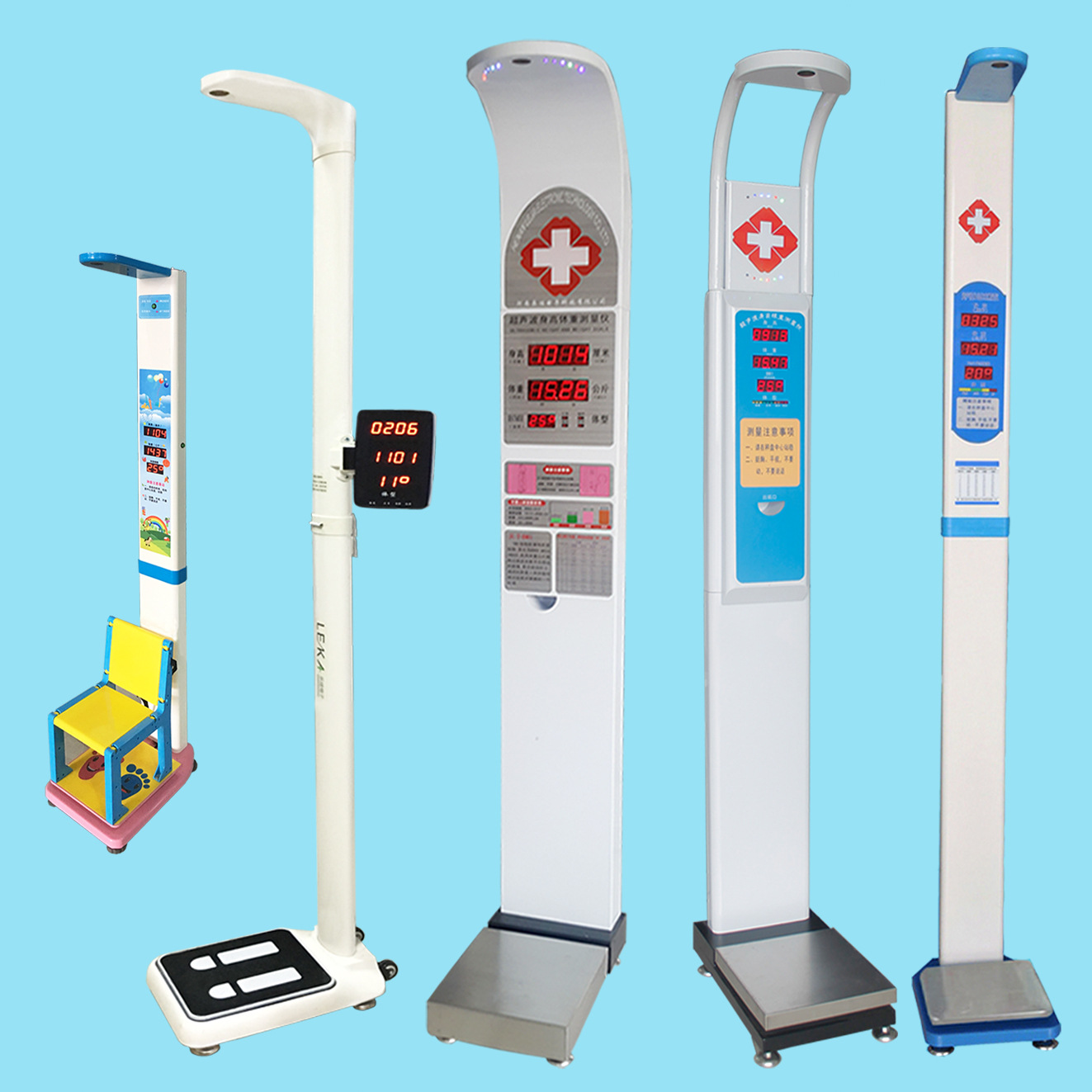 超声波HW-600Y 电子身高体重测试仪 身高体重测量仪高精度