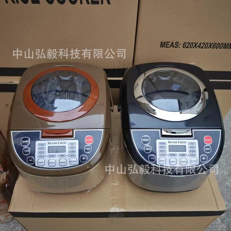 スマート炊飯器ビジュアル家庭用5L大容量予約天窓炊飯器越境炊飯器110Vスポット|undefined